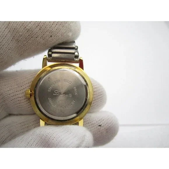 Women Lafayette MOP Quartz Colors Analog 27mm Round Watch (H544) "New Battery"